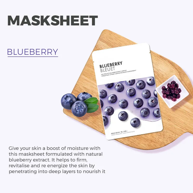 blueBerry sheet mask manufacturer
